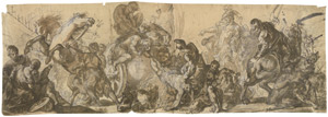 Lot 6562, Auction  106, Marcola, Marco, Achill läßt die Leiche Hektors an den Wagen binden