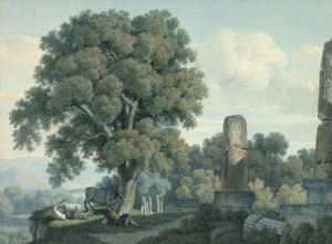 Lot 6610, Auction  106, Giuntotardi, Filippo - zugeschrieben, Südliche Ruinenlandschaft