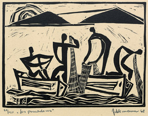 Lot 7002, Auction  106, Ackermann, Rudolf Werner, Los pescadores