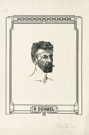 Lot 7028, Auction  106, Behrens, Peter, R. Dehmel