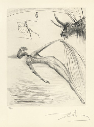 Lot 7093, Auction  106, Dalí, Salvador, La Cogida y la muerte