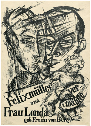 Lot 7125, Auction  106, Felixmüller, Conrad, Felixmüller und Frau Londa