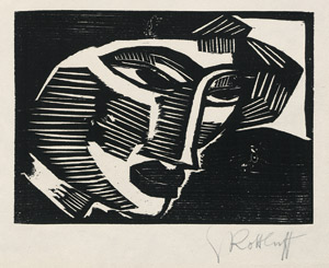 Lot 7466, Auction  106, Schmidt-Rottluff, Karl, Frauenkopf