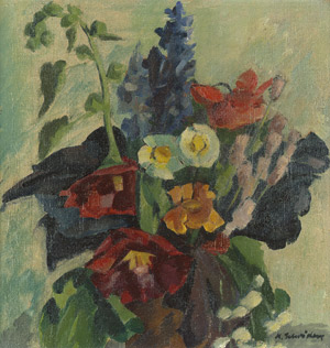 Lot 7470, Auction  106, Schröder, Heinrich, Blumenstilleben