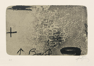 Lot 7502, Auction  106, Tàpies, Antoni, Fondation