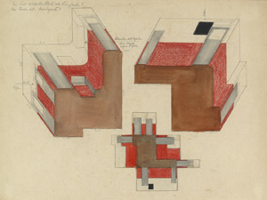 Lot 7521, Auction  106, Unbekannter Künstler, Architekturstudie