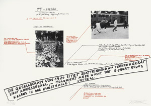 Lot 7540, Auction  106, Vostell, Wolf, TV-Ochsen I