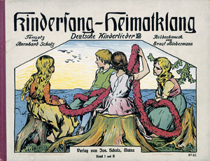 Lot 1772, Auction  107, Liebermann, Ernst, Kindersang-Heimatklang. Deutsche Kinderlieder (4 Teile)