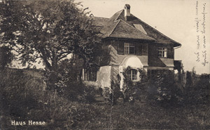 Lot 2039, Auction  107, Hesse, Hermann, Postkarte 1923 an O. M. Fontana