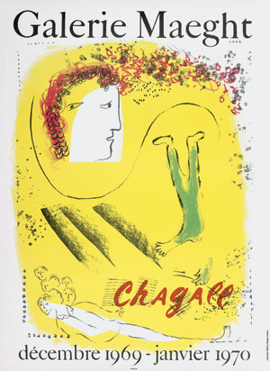 Lot 3578, Auction  107, Chagall, Marc, 3 Ausstellungsplakate von Mourlot