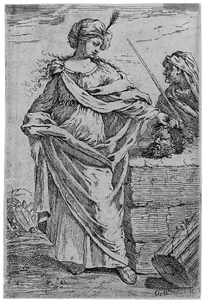 Lot 5180, Auction  107, Mola, Giovanni Battista, Judith mit dem Haupt des Holofernes