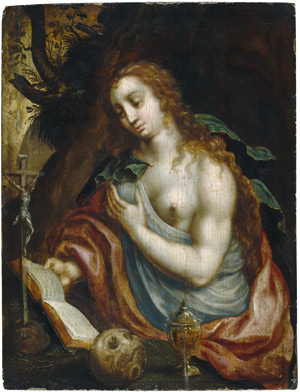 Lot 6017, Auction  107, Flämisch, 1. Hälfte 17. Jh. Die büssende Maria Magdalena