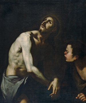 Lot 6031, Auction  107, Neapolitanisch, 17. Jh. Christus an der Geisselsäule