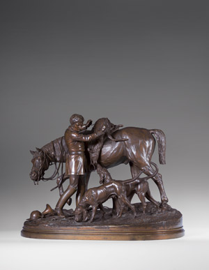 Lot 6099, Auction  107, Dubucand, Alfred, La retour de la chasse á courre