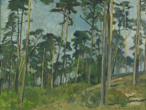 Lot 6152, Auction  107, Kayser-Eichberg, Karl, Märkischer Kiefernwald