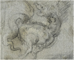 Lot 6508, Auction  107, Venezianisch, 16. Jh. Geflügelter Drache