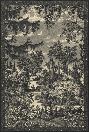 Lot 6784, Auction  107, Wöhler, Hermann, Mondlandschaft