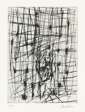 Lot 8013, Auction  107, Baselitz, Georg, Ohne Titel