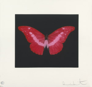 Lot 8097, Auction  107, Hirst, Damien, Red Butterfly