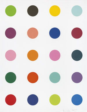 Lot 8100, Auction  107, Hirst, Damien, Spot - Guaiazulene