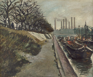 Lot 8222, Auction  107, Nagel, Otto, Westhafen an der Putlitzstraße