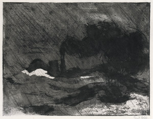 Lot 8231, Auction  107, Nolde, Emil, Dampfer (groß dunkel)