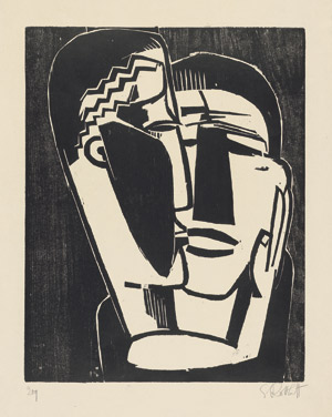 Lot 8306, Auction  107, Schmidt-Rottluff, Karl, Frauentrost