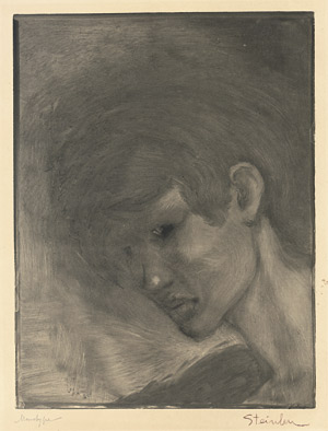 Lot 8325, Auction  107, Steinlen, Théophile Alexandre, Tete de jeune garcon