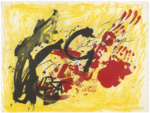 Lot 8329, Auction  107, Tàpies, Antoni, Suite Catalana