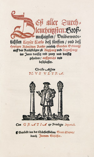 Lot 1700, Auction  108, Karl V. von Habsburg, Deß aller Durchleüchtigsten: Großmechtigsten