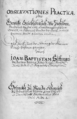 Lot 1702, Auction  108, Ferdinand III. von Habsburg, Der Römischen Kayserlichen ... Majestät ... Newe peinliche Landtgerichts-Ordnung 