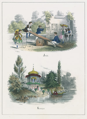 Lot 2048, Auction  108, Grand alphabet pittoresque, Lithographies et vignettes sur bois avec légends alphabétiques