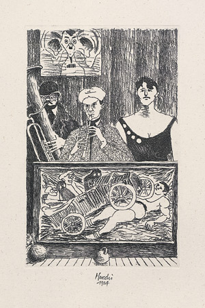 Lot 3072, Auction  108, Brecht, Bertolt und Mucchi, Gabriele - Illustr., Erinnerung an die Marie A. 