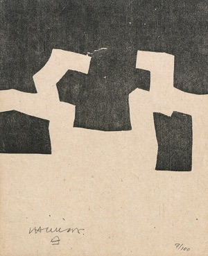 Lot 3100, Auction  108, Kästner, Erhart und Chillida, Eduardo - Illustr., Die Kunst und der Raum