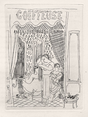 Lot 3144, Auction  108, Montfort, Eugène und Dufy, Raoul - Illustr., La belle-enfant ou l'amour à quarante ans