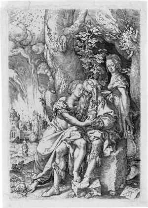 Lot 5000, Auction  108, Aldegrever, Heinrich, Lot und seine Töchter