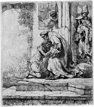 Lot 5213, Auction  108, Rembrandt Harmensz. van Rijn, Die Rückkehr des verlorenen Sohnes