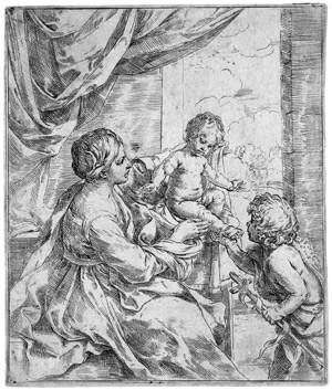 Lot 5227, Auction  108, Reni, Guido, Die Jungfrau mit dem Christuskind und dem Johannesknaben 