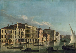 Lot 6070, Auction  108, Venezianisch, 18. Jh. . Blick über den Canale Grande
