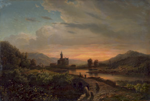 Lot 6125, Auction  108, Wille, August von, Rheinlandschaft