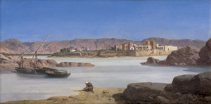 Lot 6132, Auction  108, Zimmermann, Albert August, Der Isis Tempel auf der Insel Philae am Nil
