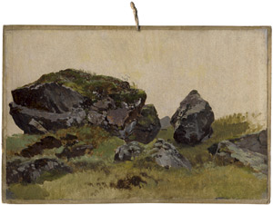 Lot 6195, Auction  108, Eckenbrecher, Themistokles von, Felsenstudie im Riesengebirge