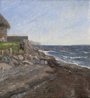 Lot 6197, Auction  108, Roed, Jørgen, Der Strand von Hellebæk
