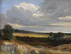 Lot 6212, Auction  108, Michel, Georges, Wolkenbänke über einer weiten Landschaft