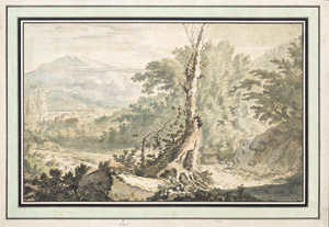 Lot 6527, Auction  108, Both, Jan, Südliche Landschaft mit zerborstenem Baum