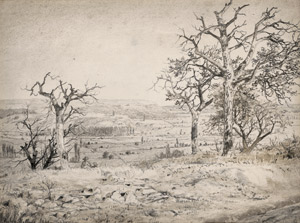 Lot 6756, Auction  108, Melbye, Anton, Französische Landschaft mit Vorfrühling