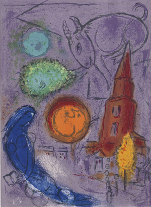 Lot 7069, Auction  108, Chagall, Marc, St. Germain-des-Prés