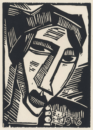 Lot 7510, Auction  108, Schmidt-Rottluff, Karl, Frauenkopf