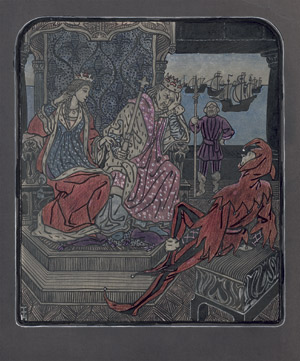 Lot 8096, Auction  108, Heine, Thomas Theodor, Regierungssorgen (Kungen o. Narren)