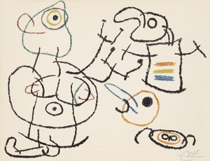 Lot 8193, Auction  108, Miró, Joan, Ubu aux Baléares